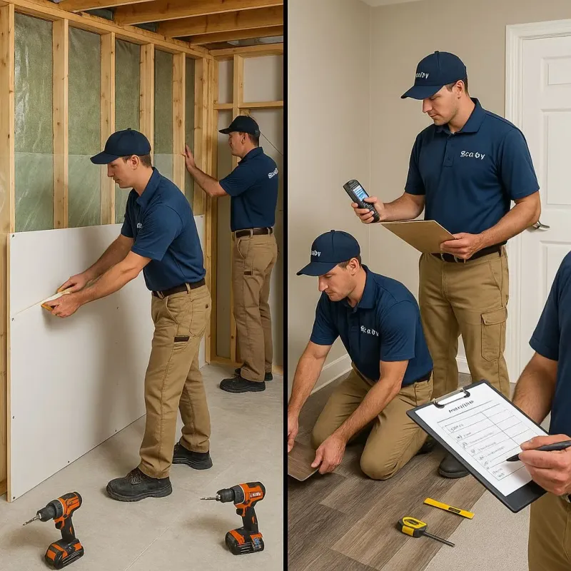Repairs and Reconstruction process in Pierce City, MO