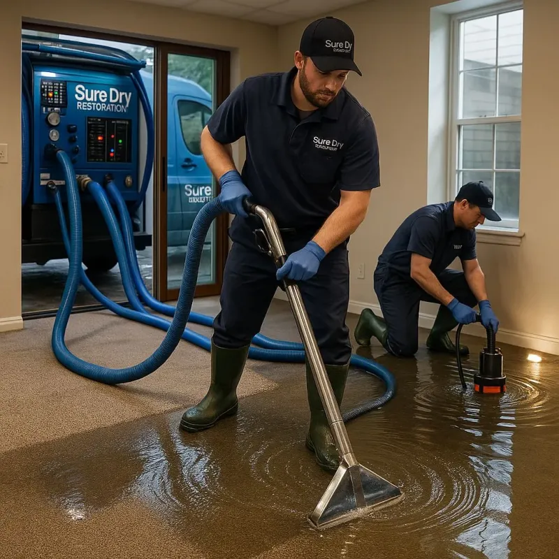 Water Extraction and Removal process in Pierce City, MO